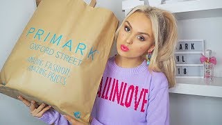 PRIMARK HAUL  SPRING 2018  TRY ON [upl. by Esiom678]