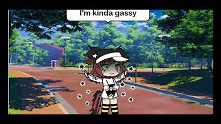 gassy day gacha fart°gachaplays° [upl. by Enrev]