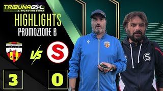 Promozione B Highlights Vigor Montecosaro Settempeda [upl. by Pinchas]