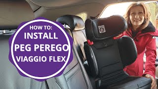 How to fit Peg Perego Viaggio Flex into a car [upl. by Lesh]