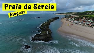 PRAIA da SEREIA  MACEIÓ  Alagoas Aéreas Drone [upl. by Drue950]