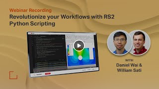 Webinar Recording  Revolutionize Your Workflows With RS2 Python Scripting [upl. by Seward861]