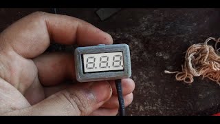 3D printed Voltmeter Case Installing Voltmeter on Ebike ProjectDIY [upl. by Notsla]