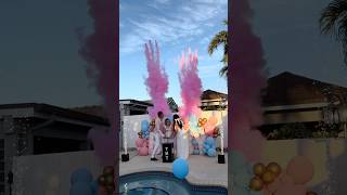 Beautiful Tnt Powder Blasters gender reveal show💕✨🎉 genderrevealideas [upl. by Uzzia797]