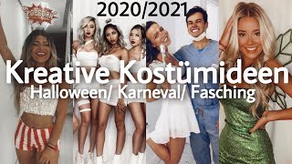 Kreative KOSTÜMIDEEN alleine und für Gruppen 🎃 HALLOWEEN KARNEVAL FASCHING [upl. by Imij]