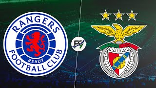 TRIUNFAZO DE BENFICA EN ESCOCIA ANTE RANGERS PARA AVANZAR A LA SIGUIENTE RONDA DE EUROPA LEAGUE 🔴 [upl. by Rhona839]