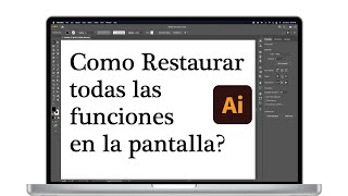 Como restaurar todas las herramientas de illustrator [upl. by Ecaroh]