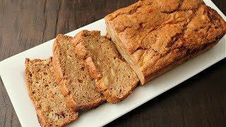 Easy Healthy Banana Bread  Delicious and Moist [upl. by Anait]