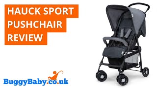 Hauck Sport Pushchair Review  BuggyBaby Reviews [upl. by Bang]