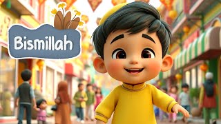 Muslim Songs For Kids  Bismillah Bismillah ☀️  Kids Planat [upl. by Ahsienet919]