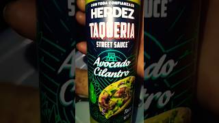 herdez taqueria taco sauce 🔥 shortvideo viral [upl. by Netta658]