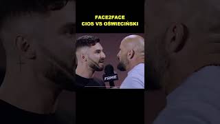 CIOS VS OŚWIECIŃSKI  FACE 2 FACE NA KONFERENCJI FAME MMA [upl. by Nobile636]