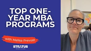 What Are The Top OneYear MBA Programs in the US [upl. by Ellenid684]