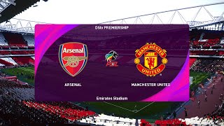 Arsenal vs Manchester United 28072024 Club Friendlies PES 2021 [upl. by Jutta]