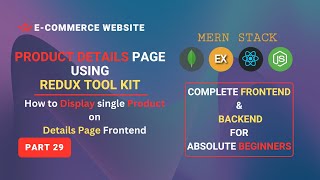 Product Details Page Design Frontend  Redux Tool Kit  MERN Project  MERN Ecommerce Website [upl. by Harobed203]