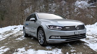 VW Passat 20 BiTDI 240 hp  Details and Driving [upl. by Kavita13]