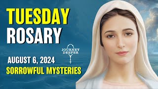 Tuesday Rosary 💙 Sorrowful Mysteries of the Rosary 💙 August 6 2024 VIRTUAL ROSARY [upl. by Edmondo]