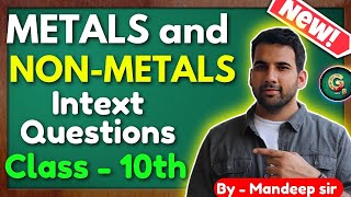 Metals and Non Metals NCERT Solution Class 10  Oneshot class 10 science chapter 3 Metals class10 [upl. by Ahsaeym148]