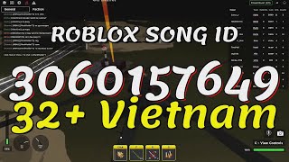 32 Vietnam Roblox Song IDsCodes [upl. by Arundel]