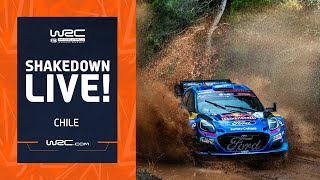 🔴 Shakedown LIVE  WRC Rally Chile Bio Bío 2023 [upl. by Annonyw]