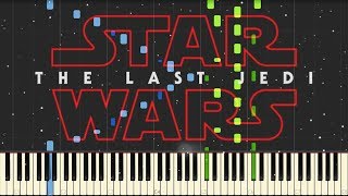 Star Wars The Last Jedi  Teaser Trailer Music  Piano Synthesia [upl. by Sucam355]