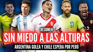 EN LA PUERTA DEL HORNO 🏆 PERÚ PIERDE ANTE BRASIL 💥 ARGENTINA GOLEA A BOLIVIA [upl. by Annoval]