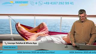 AIDA Sommer Kreuzfahrten 2025 sind buchbar [upl. by Sophey772]