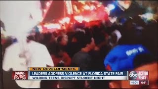 Leaders discuss quotwildingquot that shut down Florida State Fair [upl. by Timothy446]