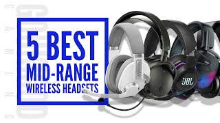 Best Mid Range Wireless Gaming Headset 2023 [upl. by Tertias]