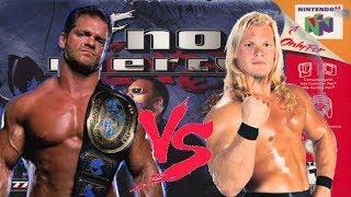 WWF No Mercy Chris Benoit vs Chris Jericho [upl. by Htiderem832]