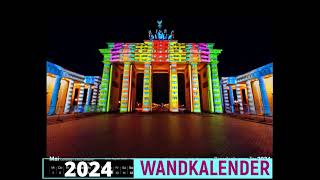 Berlin Lights Kalender 2024 Festival of Berlin Lights [upl. by Cristiano]