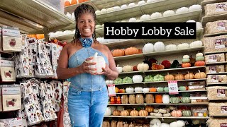 SHOP WITH ME HOBBY LOBBY FALL 2024 homedecor [upl. by Doy]