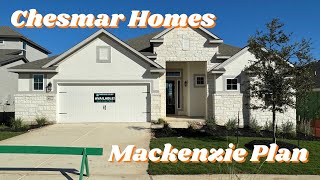 New Construction Chesmar Homes Mackenzie Plan [upl. by Einahpts]