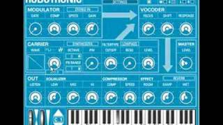 Robotronic Vocoder Demo [upl. by Anabal192]