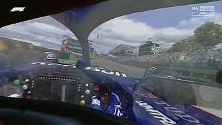 【Assetto Corsa】Yuki Tsunoda Visorcam  2024 BrazilianGP [upl. by Eornom344]