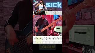 Sick the warning bass basstab bass basscover thrashpunk [upl. by Finny837]