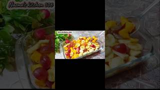 Fruits chart recipe recipe bangali cooking viralreels shorts [upl. by Allemac]