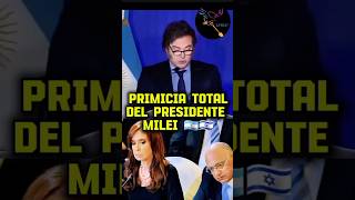 PRIMICIA TOTAL DE MILEI argentina milei parati [upl. by Notyap]