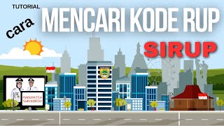 Cara mencari kode RUP pada aplikasi SIRUP [upl. by Ennagroeg]