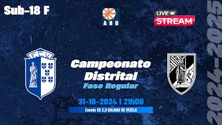 FC Vizela vs Vitória SC  Sub18 Feminino  Campeonato Distrital Fase Regular [upl. by Quinton]