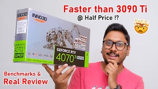 First RTX 4070 Ti Super Review amp Benchmarks in India🔥Everything You Need to know 😉 [upl. by Dunton]