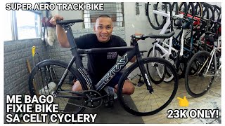 Gray F17 trackbike  Celt cyclery fixedgear bike shop update by Angelito Ramilo [upl. by Iphigeniah959]