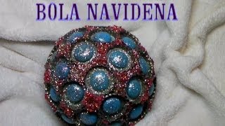 DIY ESFERA DE NAVIDAD CON CHAPAS DE REFRESCO [upl. by Ahtikal]