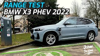 NEW BMW X3 PLUGIN HYBRID RANGE TEST [upl. by Prudhoe]