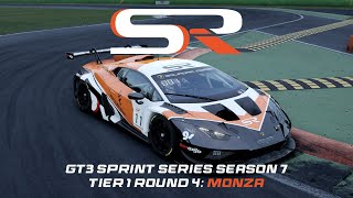 SSRI  GT3  S07R04  Tier 1  Monza  ACC  Simsport Racing International [upl. by Preuss]