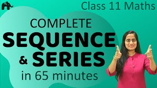 Sequences and Series Class 11 Chapter 9  in Hindi [upl. by Heber996]