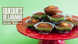 Queques de Laranja com Pepitas de Chocolate Negro [upl. by Eelrac]