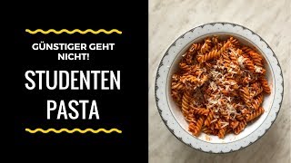 Das einfachste Pasta Rezept auf Youtube NUR 2 ZUTATEN Studenten Pasta [upl. by Anertal261]