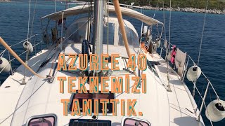 Azuree 40 Yelkenli Tekne TanıtımıBölüm 8 [upl. by Eniamrej]