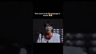 Singing in his 5th language is insane 😩👀 KpopTENNCTTENshortskpopeditNCT [upl. by Lhok522]